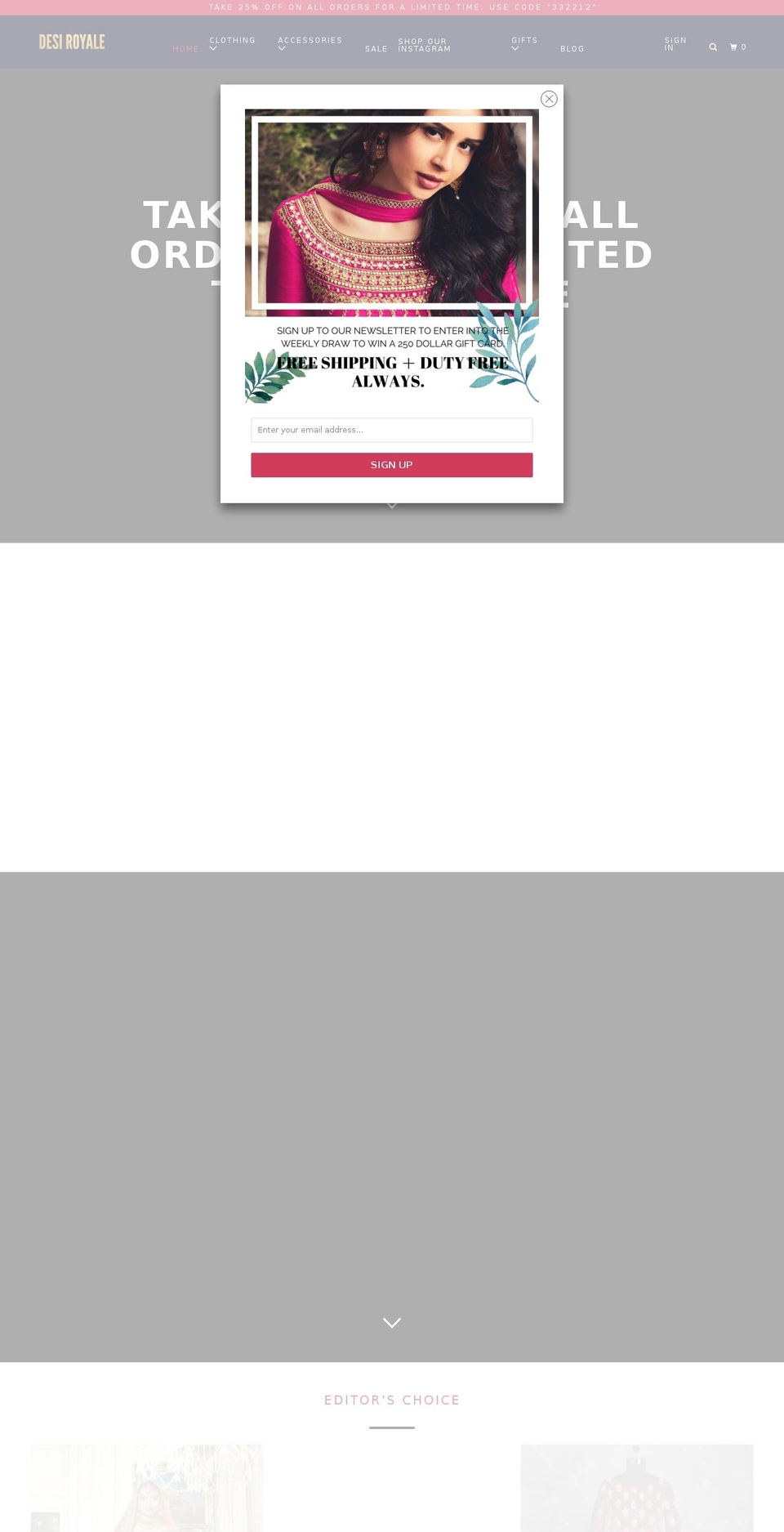 dalroop.com — Shopify storefront screenshot