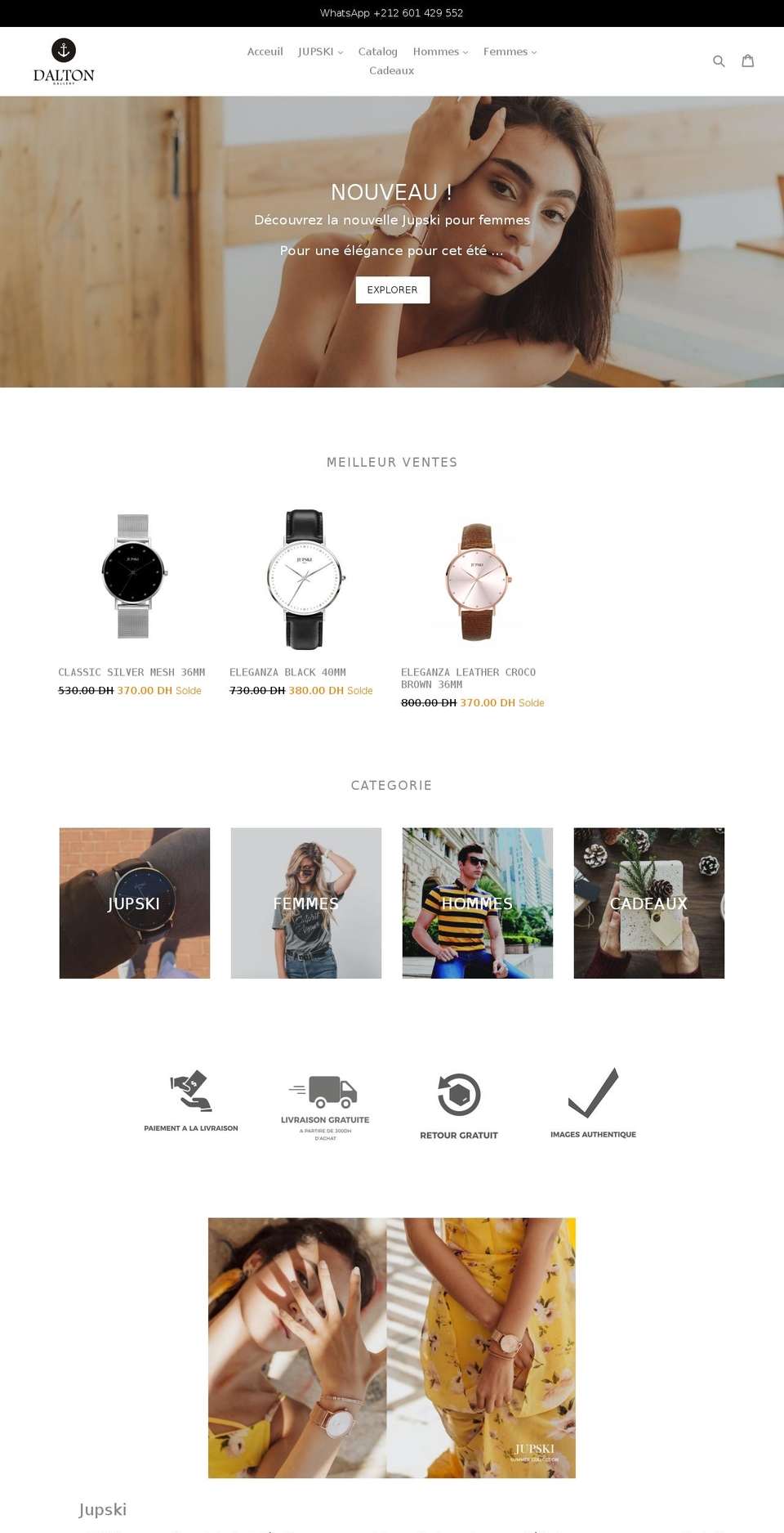 dalton-gallery.com — Shopify storefront screenshot