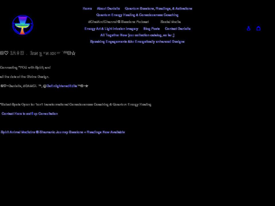 damcldesigns.com shopify website screenshot