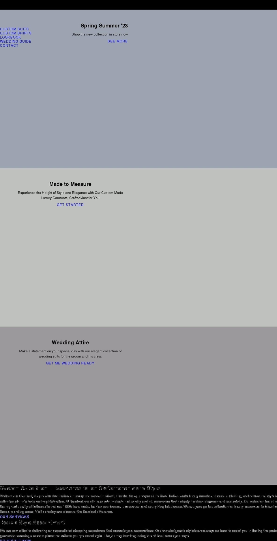 damianistores.com shopify website screenshot