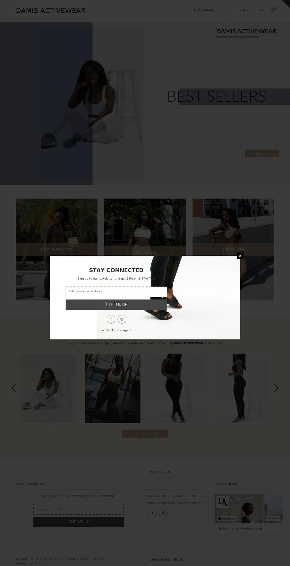 rt-fashion-v1-0-3 Shopify theme site example damisactivewear.com