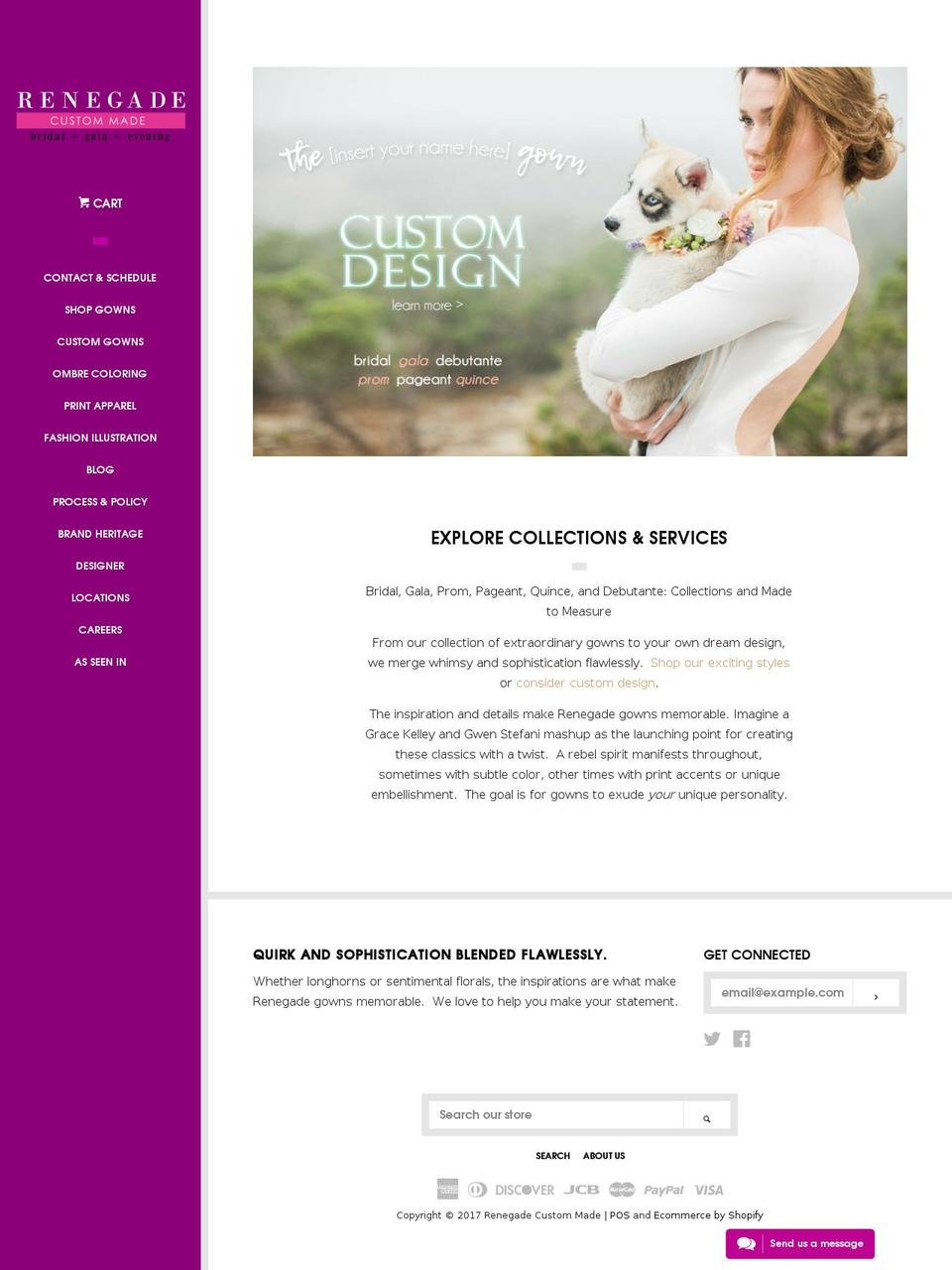 damselwhitelabel.com shopify website screenshot