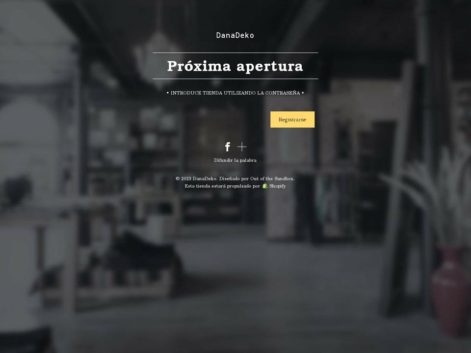 danadeko.com shopify website screenshot
