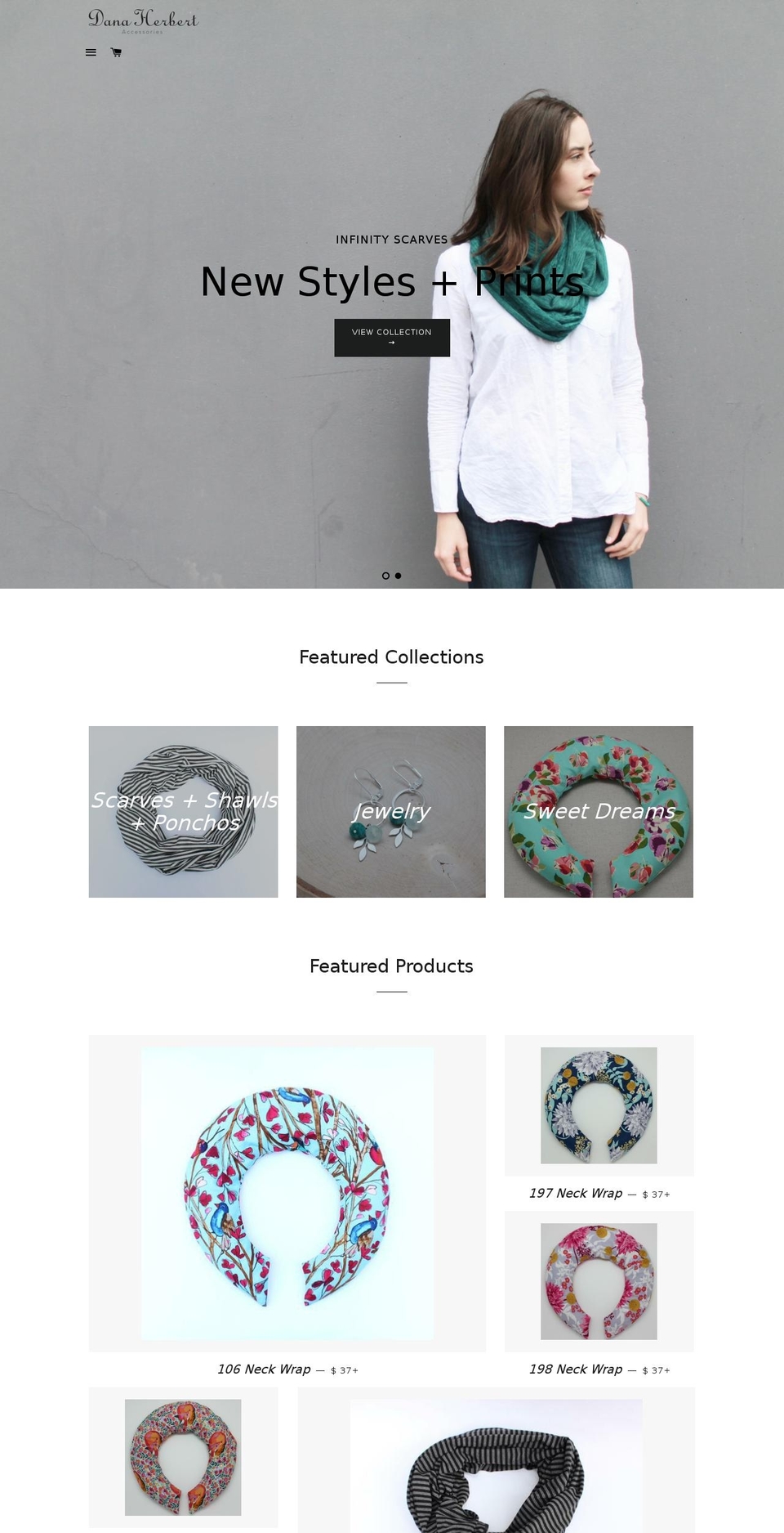 danaherbert.com shopify website screenshot