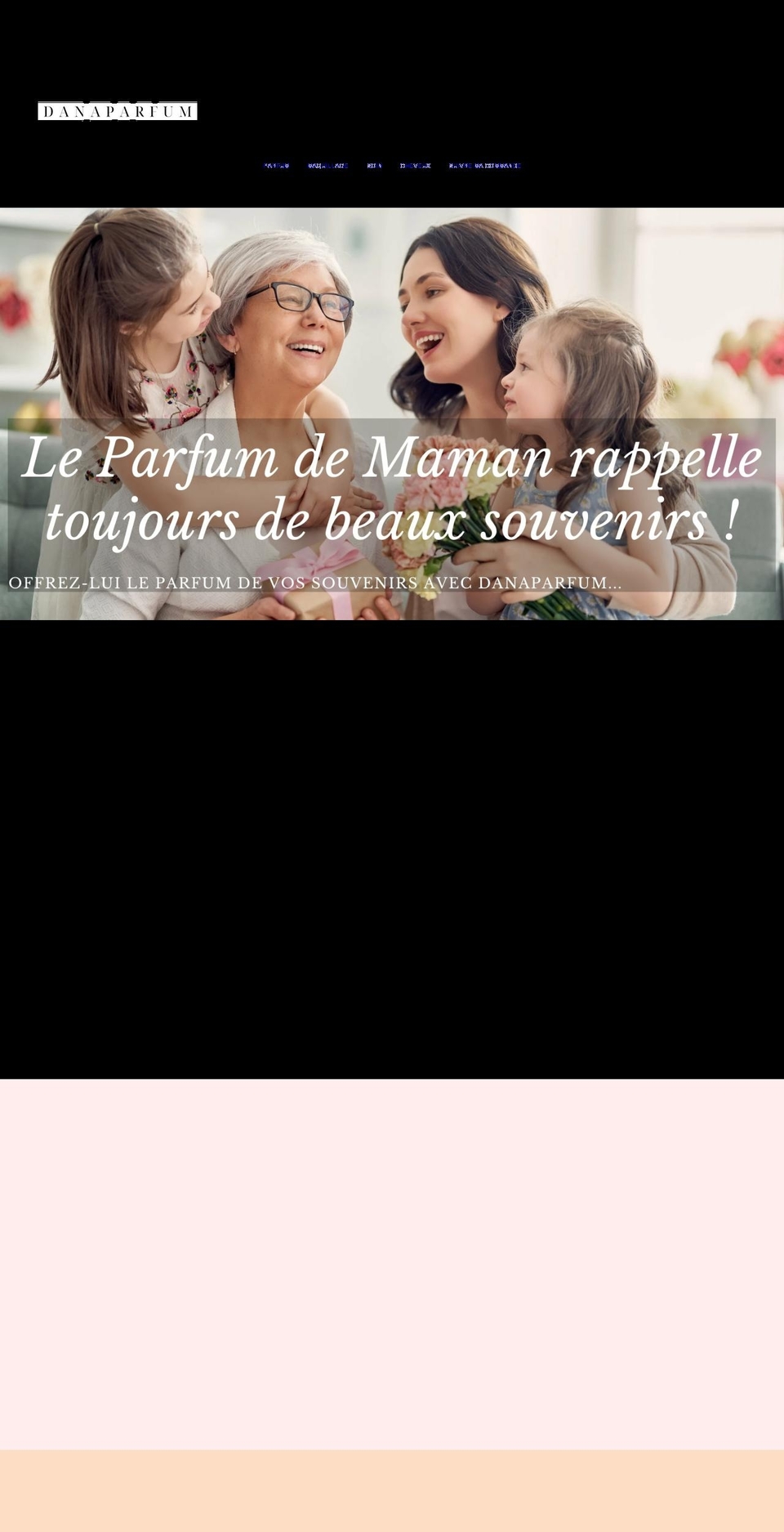 danaparfum.com shopify website screenshot