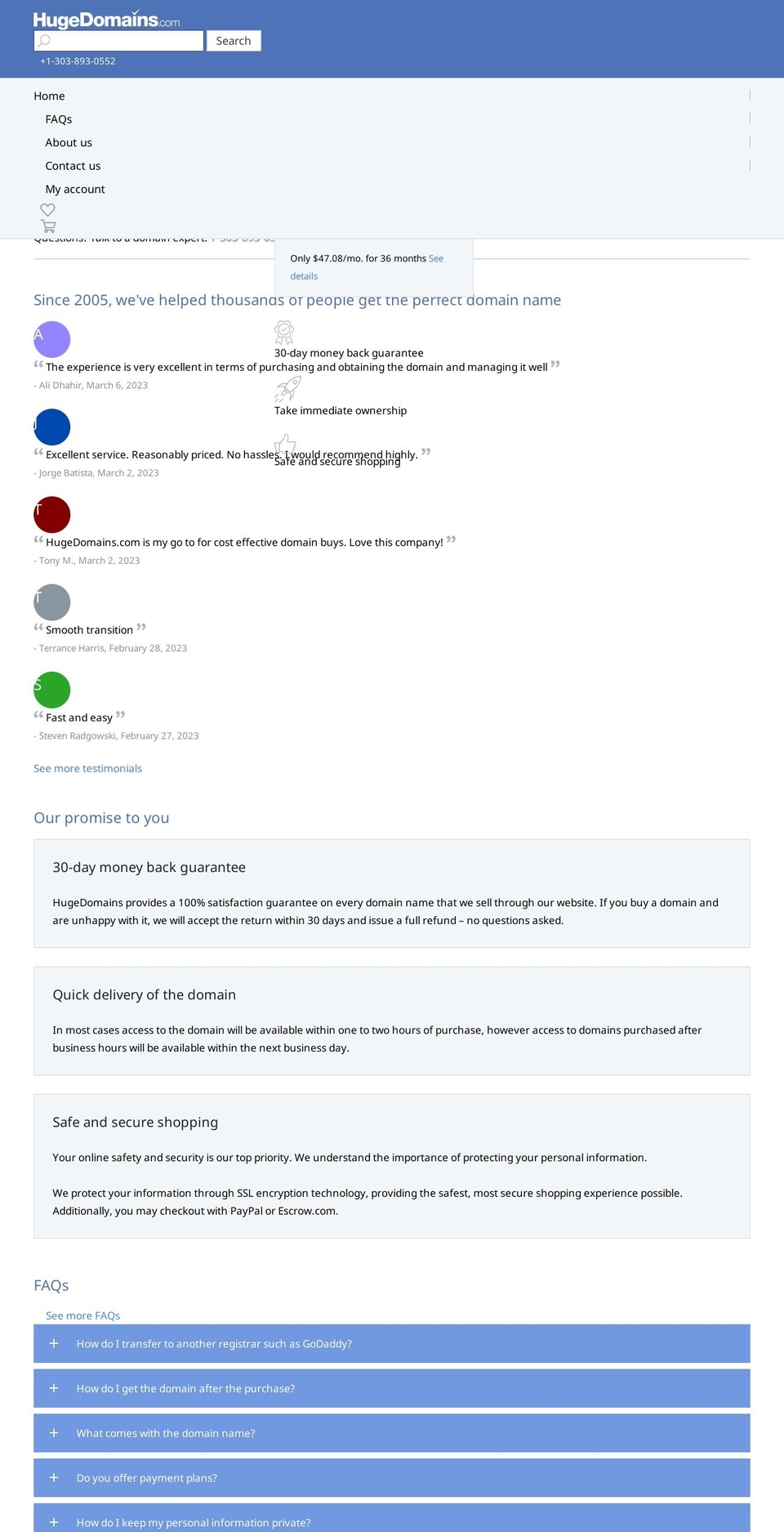 dancingjaguar.com — Shopify storefront screenshot