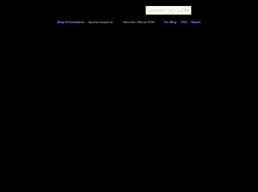 dandelionwishesllc.com shopify website screenshot