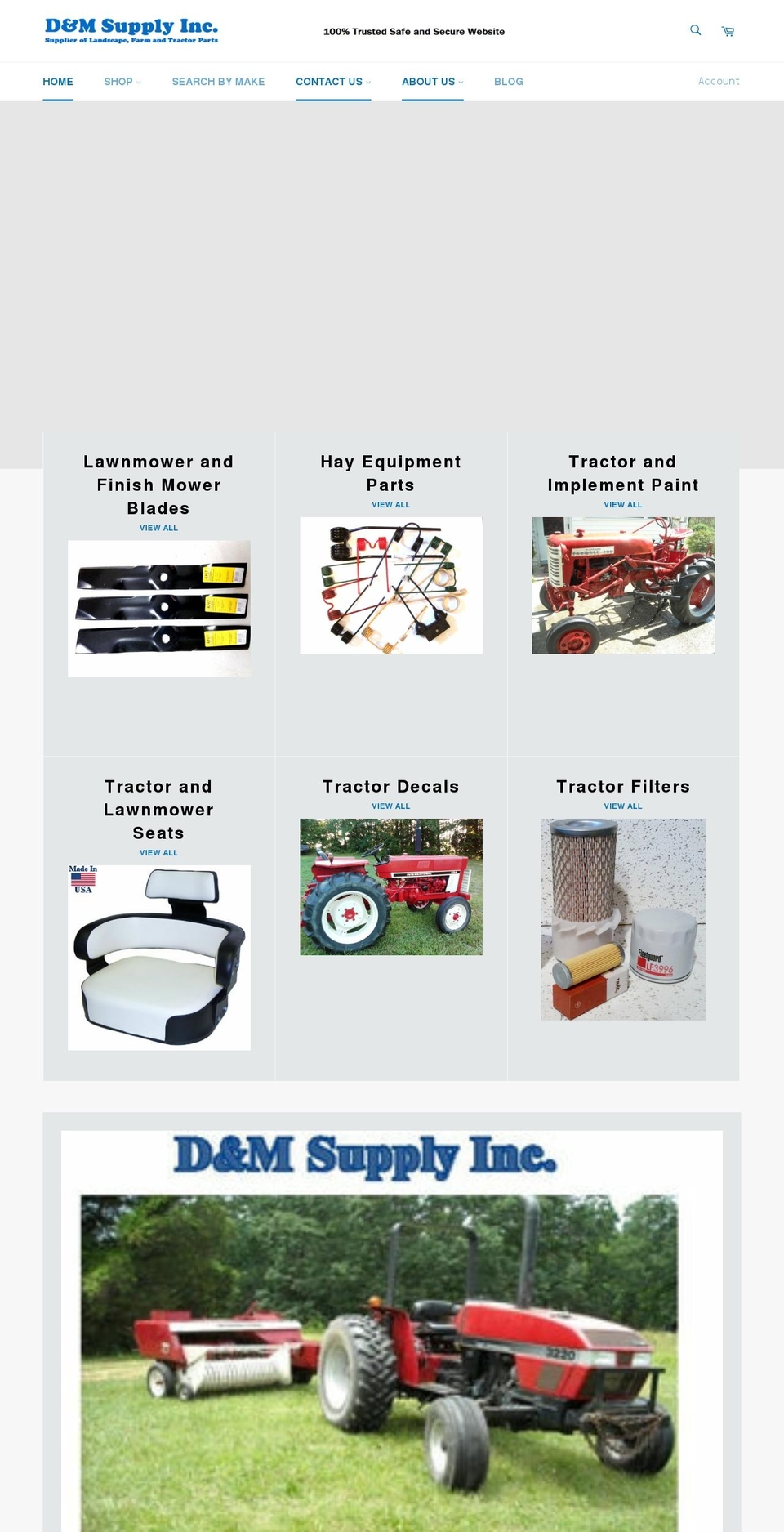 dandmsupplyinc.com — Shopify storefront screenshot