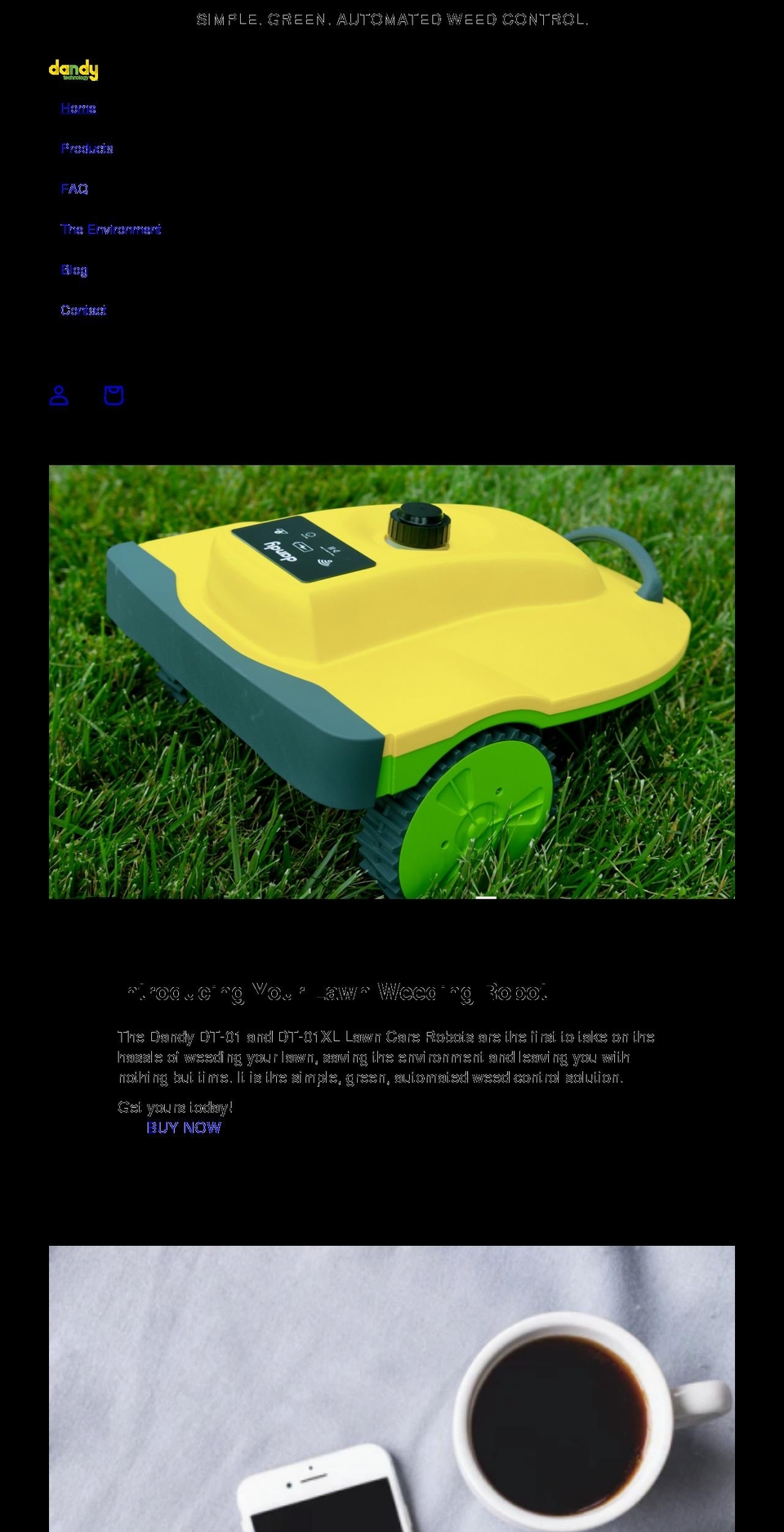 dandytek.com shopify website screenshot
