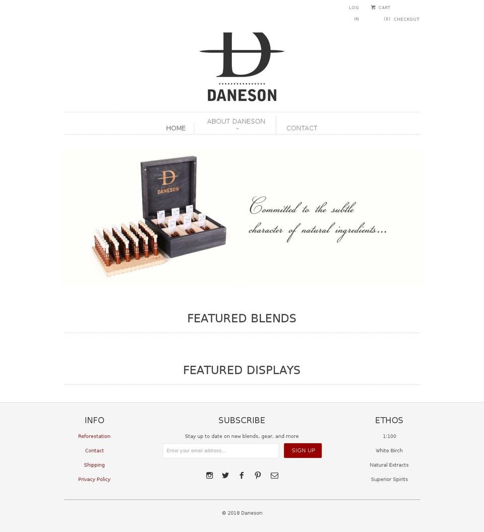 daneson-wholesale.com shopify website screenshot
