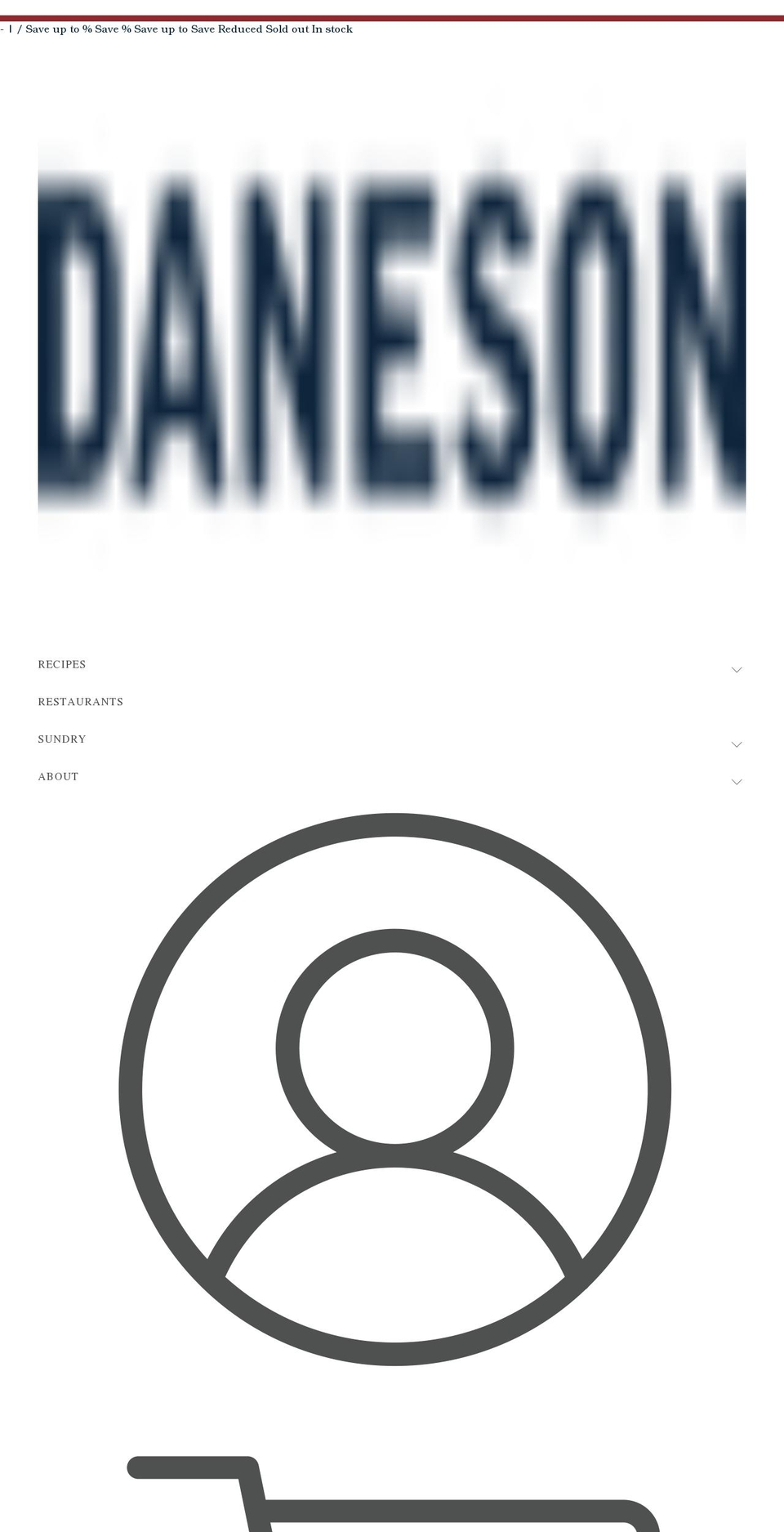 daneson.mobi shopify website screenshot