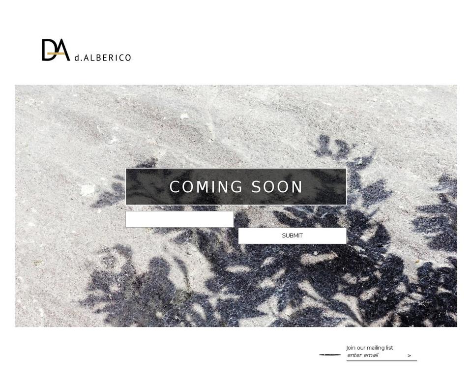 danettealberico.com — Shopify storefront screenshot