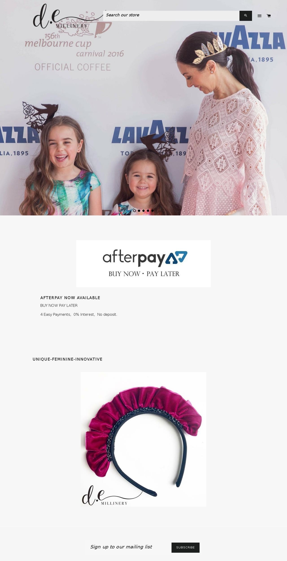 danicaerard.com.au shopify website screenshot