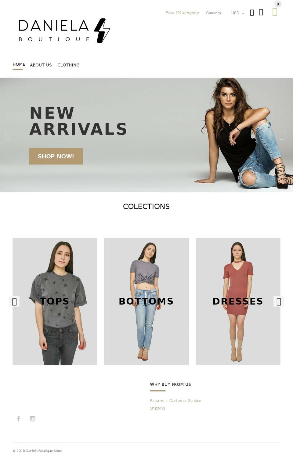 install-me-yourstore-v2-1-9 Shopify theme site example danielaboutique.com