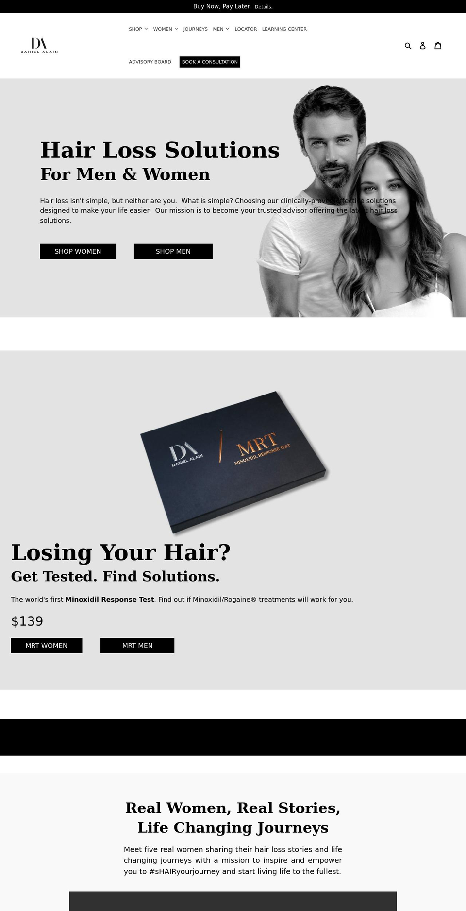 danielalain.com shopify website screenshot