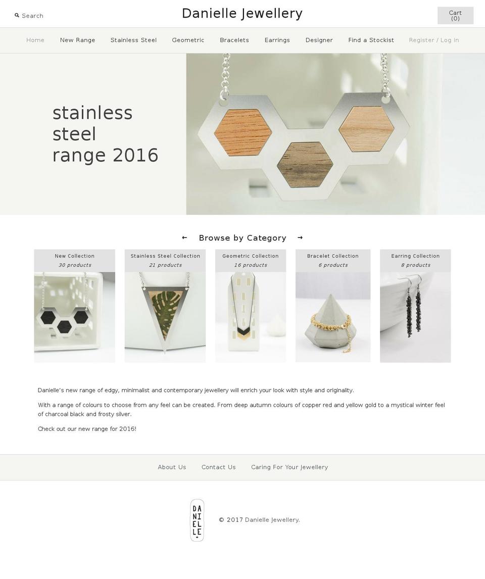 New Master with changes 23rd Aug Shopify theme site example daniellejewellery.com