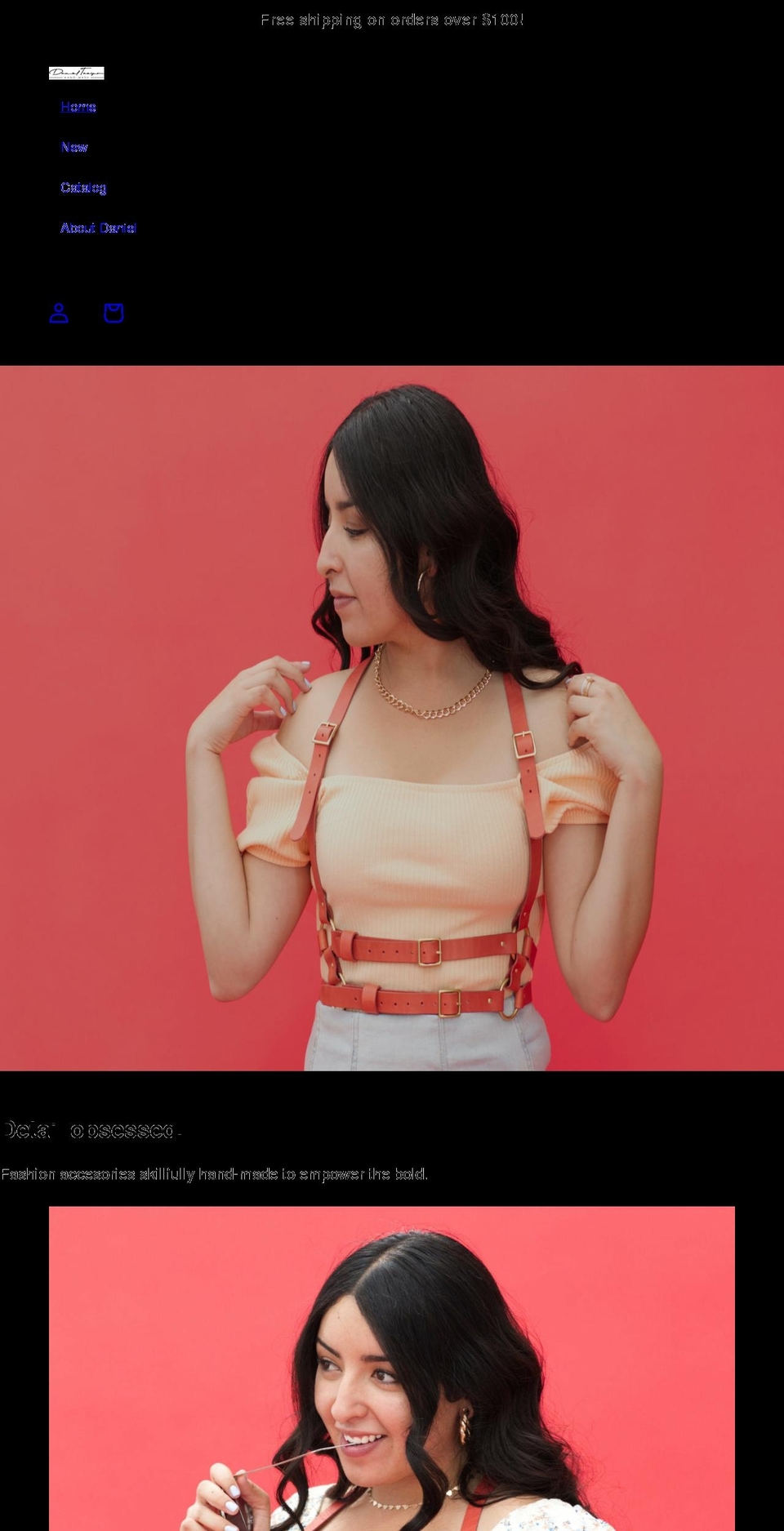 danieltaoipu.com shopify website screenshot