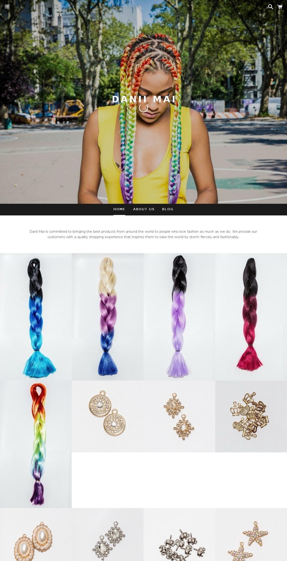 daniimai.com shopify website screenshot