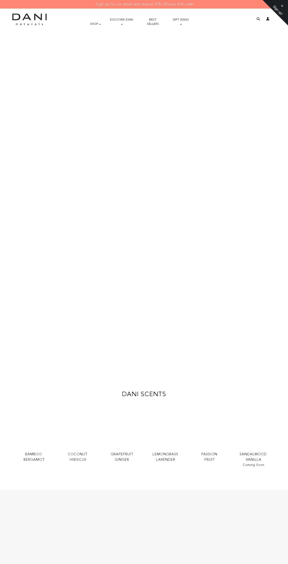 daninatural.com — Shopify storefront screenshot