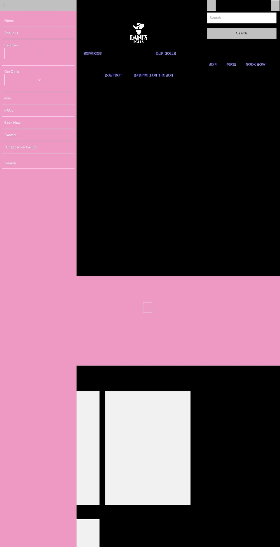 danisdolls.com shopify website screenshot