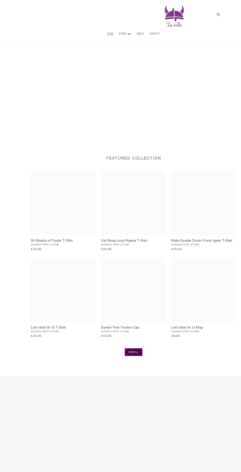 danishpetestore.com shopify website screenshot