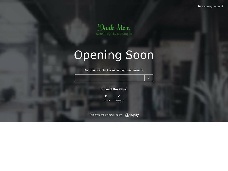 dankmom.com — Shopify storefront screenshot