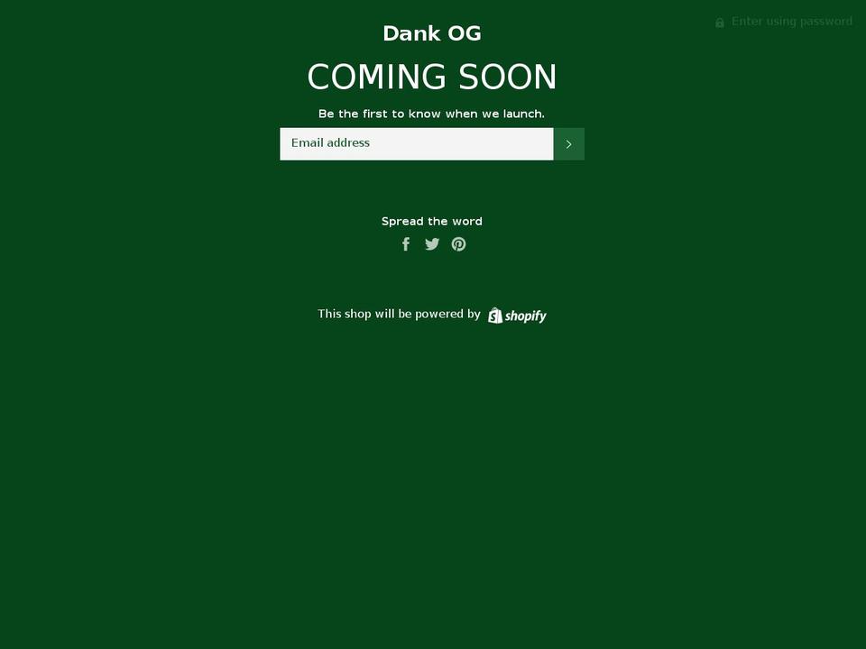 dankog.com — Shopify storefront screenshot