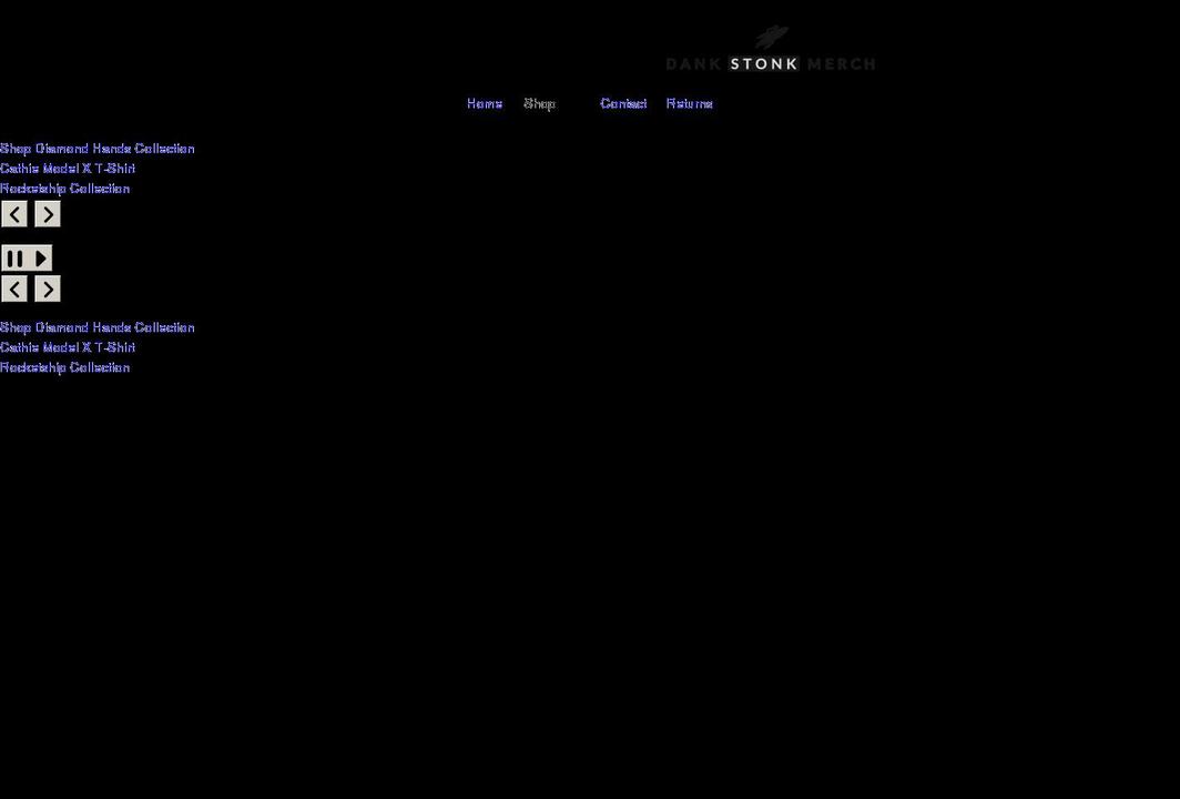 dankstonkmerch.com shopify website screenshot
