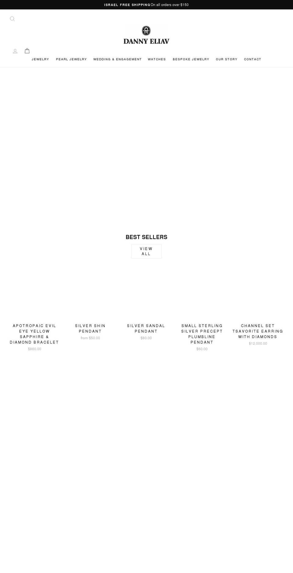 dannyeliav.com shopify website screenshot