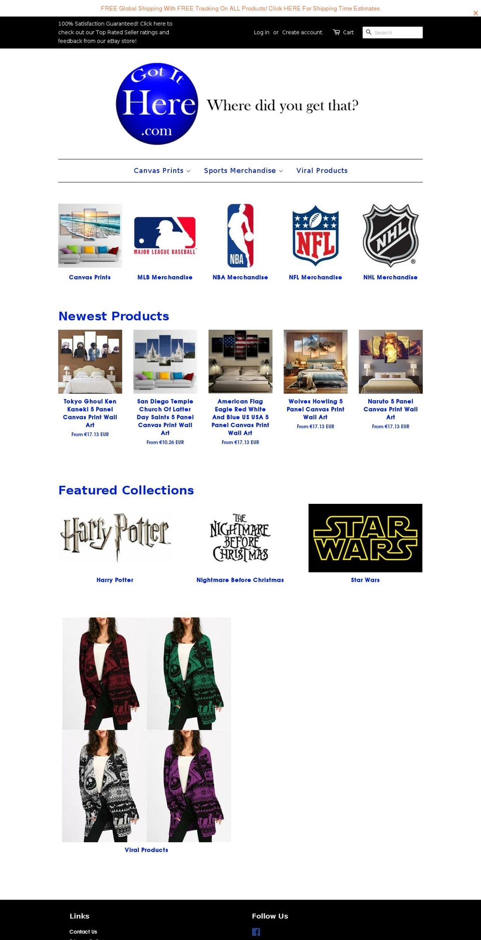 dansdealsus.com — Shopify storefront screenshot
