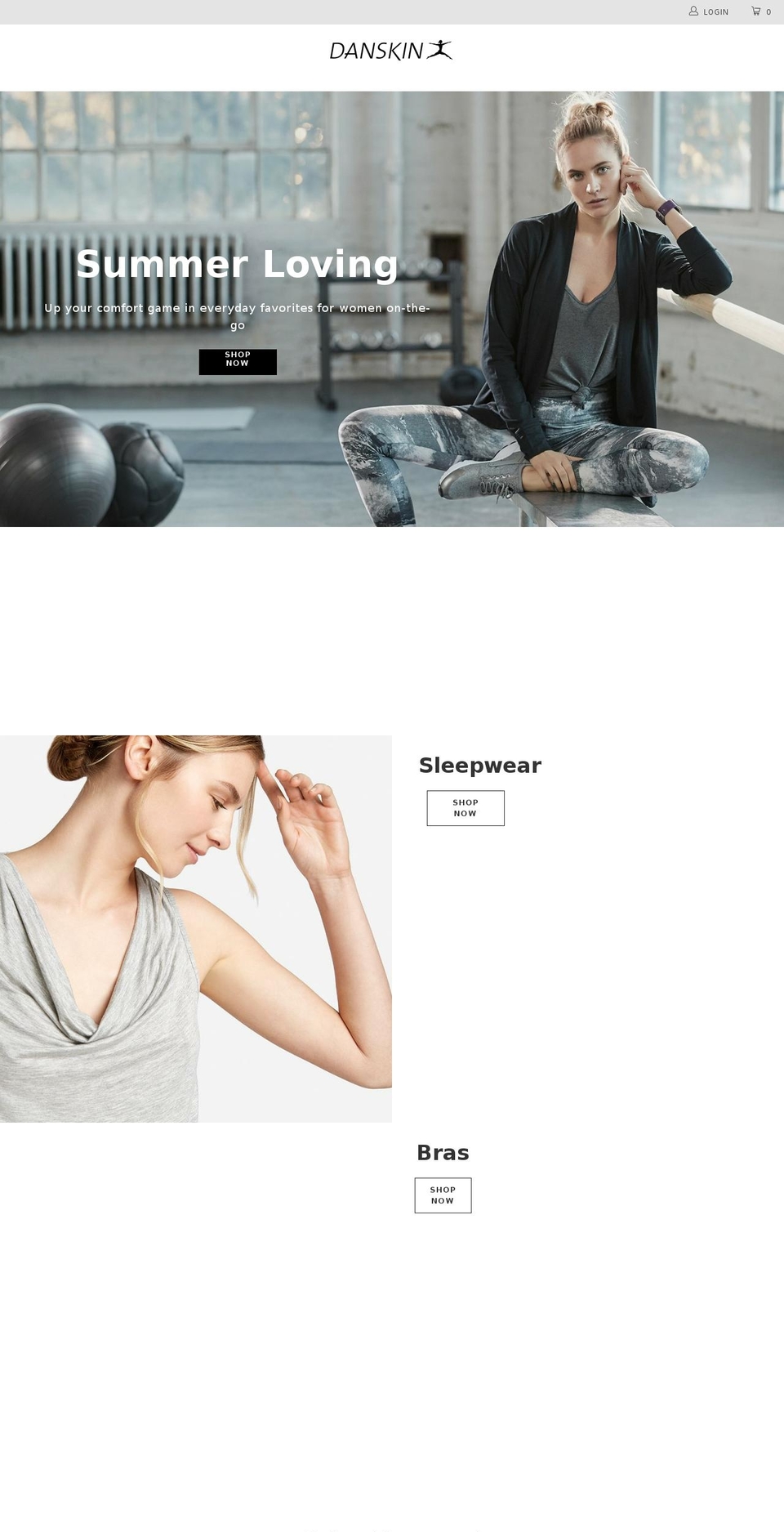 Shopify Checkout Update Final Shopify theme site example danskin.com