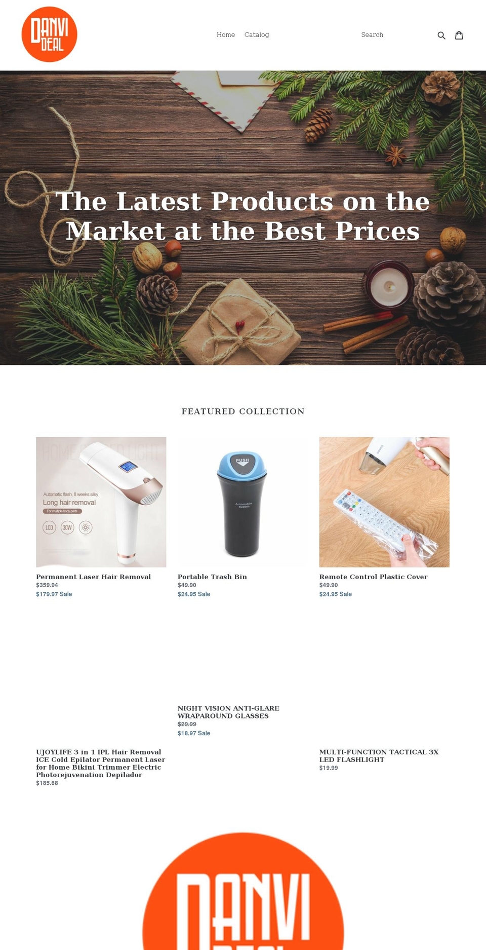 danvideal.com — Shopify storefront screenshot