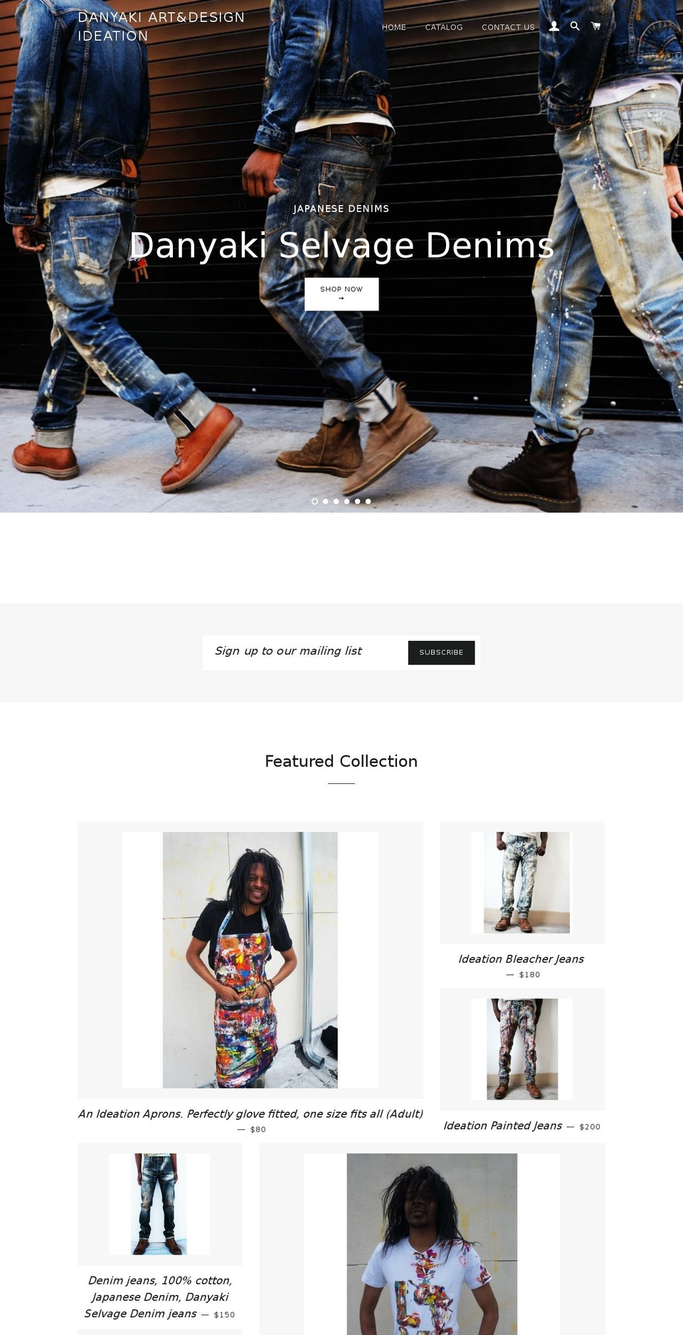 danyaki.com — Shopify storefront screenshot