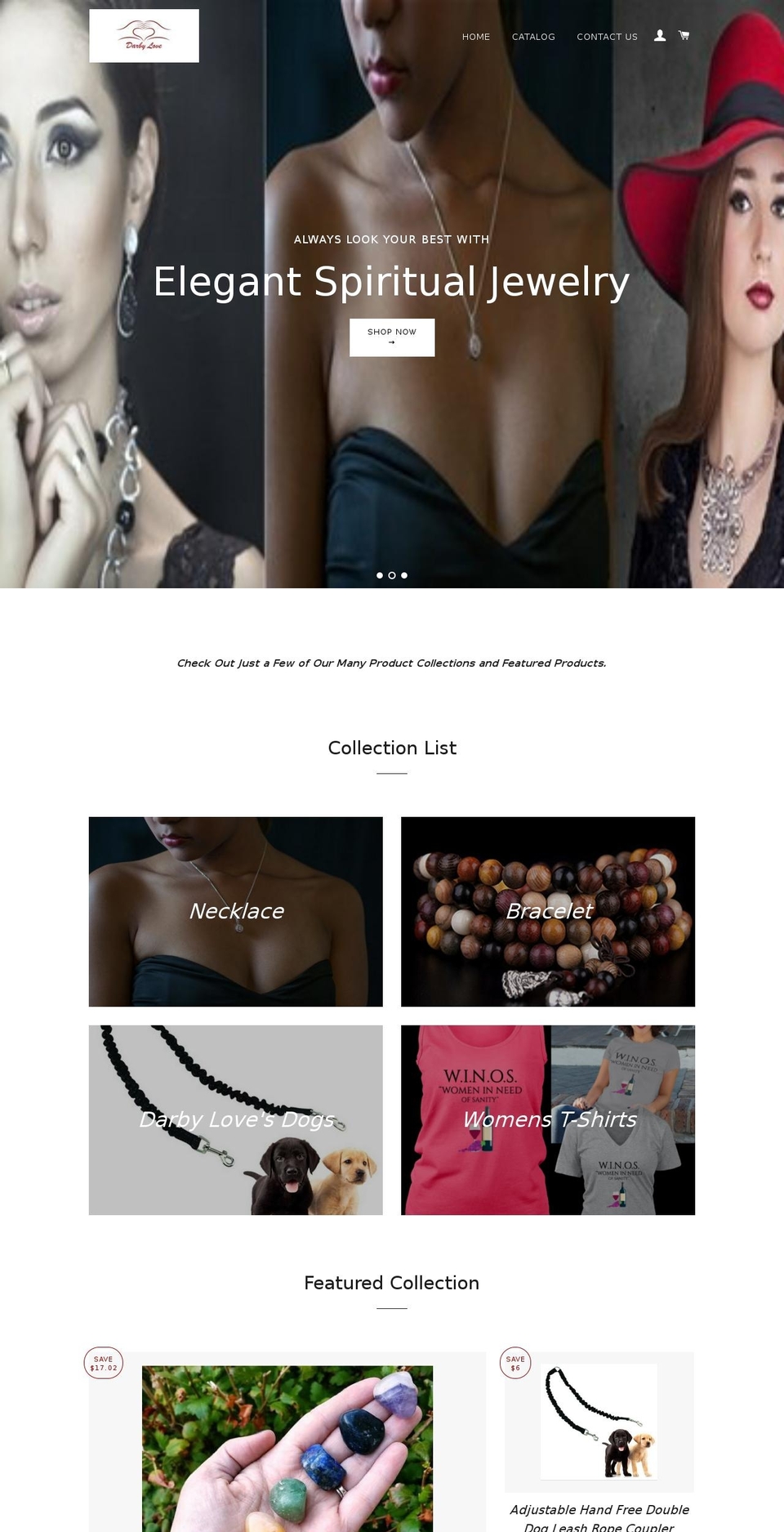 darbylove.com shopify website screenshot