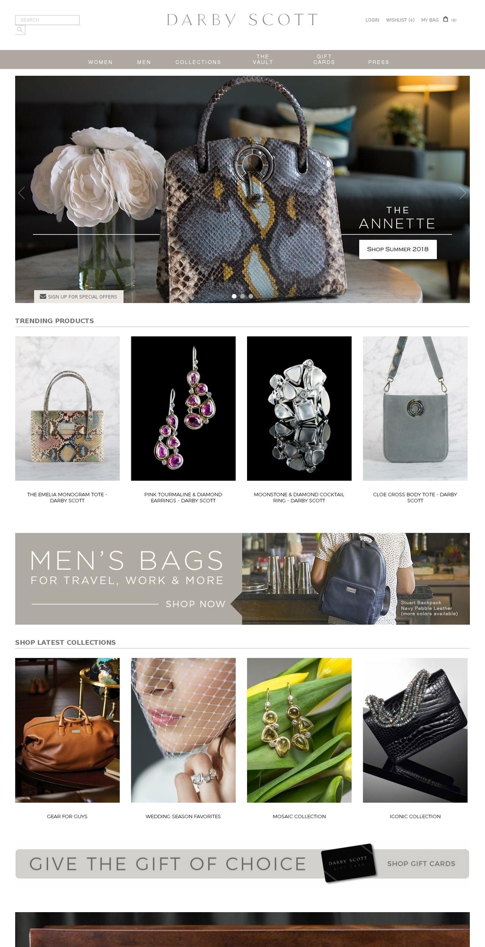 DarbyScott - Production Shopify theme site example darbyscott.biz