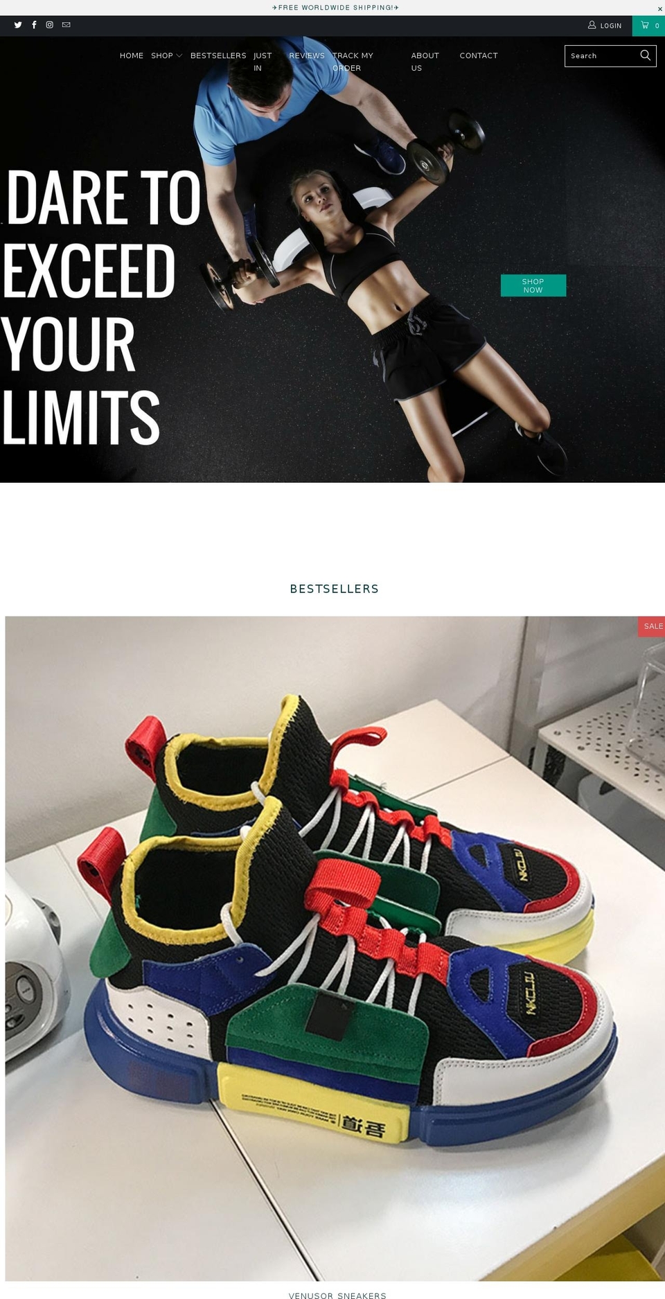dare-factory.com — Shopify storefront screenshot
