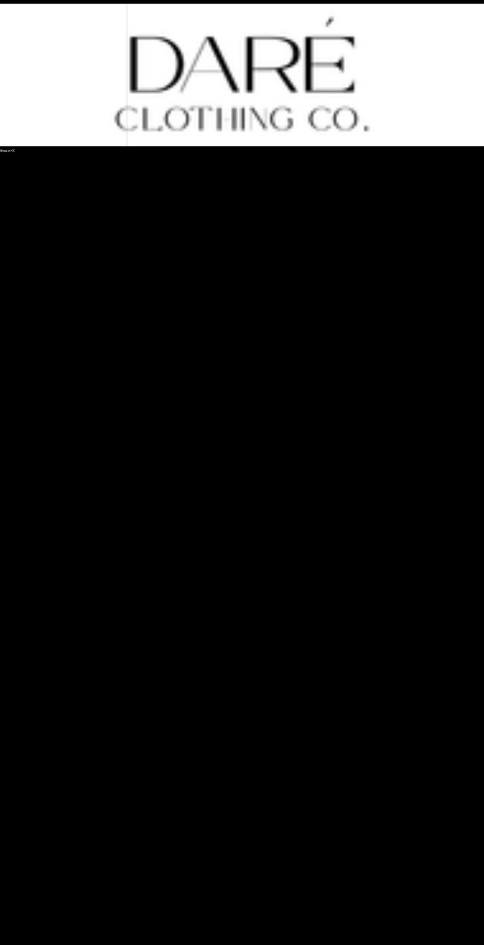 dareclothingcompany.com shopify website screenshot