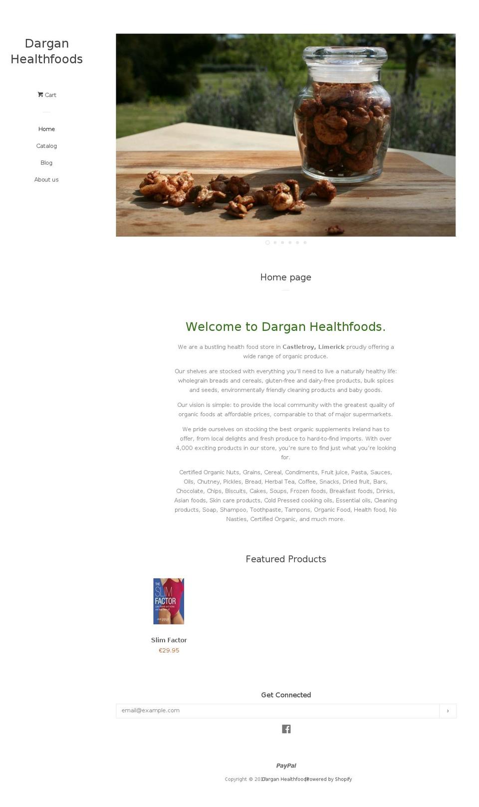 dargan.ie shopify website screenshot