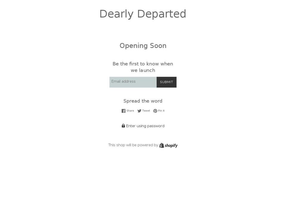 darkdreamstore.com — Shopify storefront screenshot
