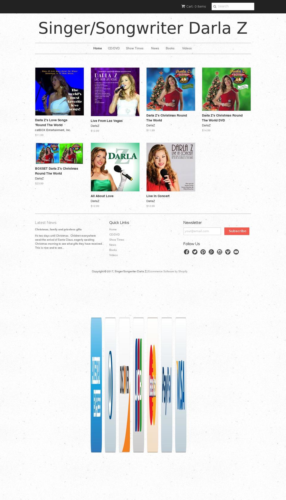 darlazontv.com shopify website screenshot