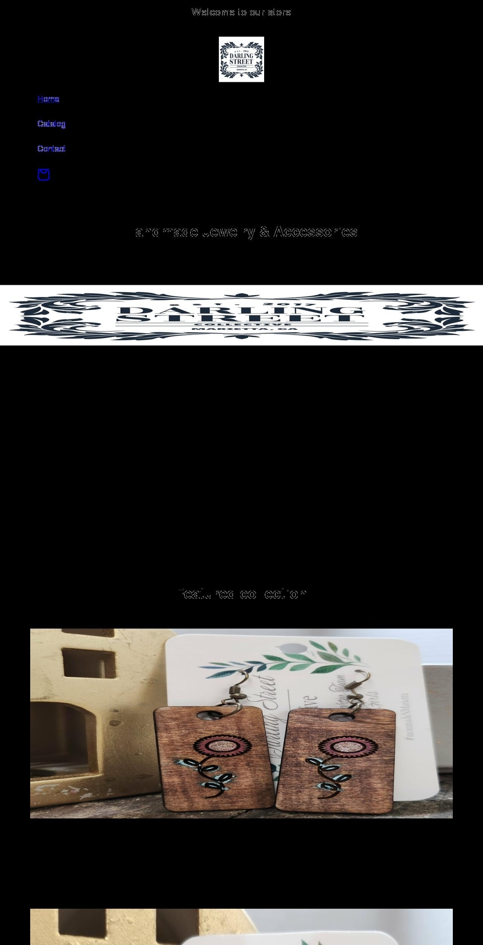 darlingstreetcollective.com shopify website screenshot