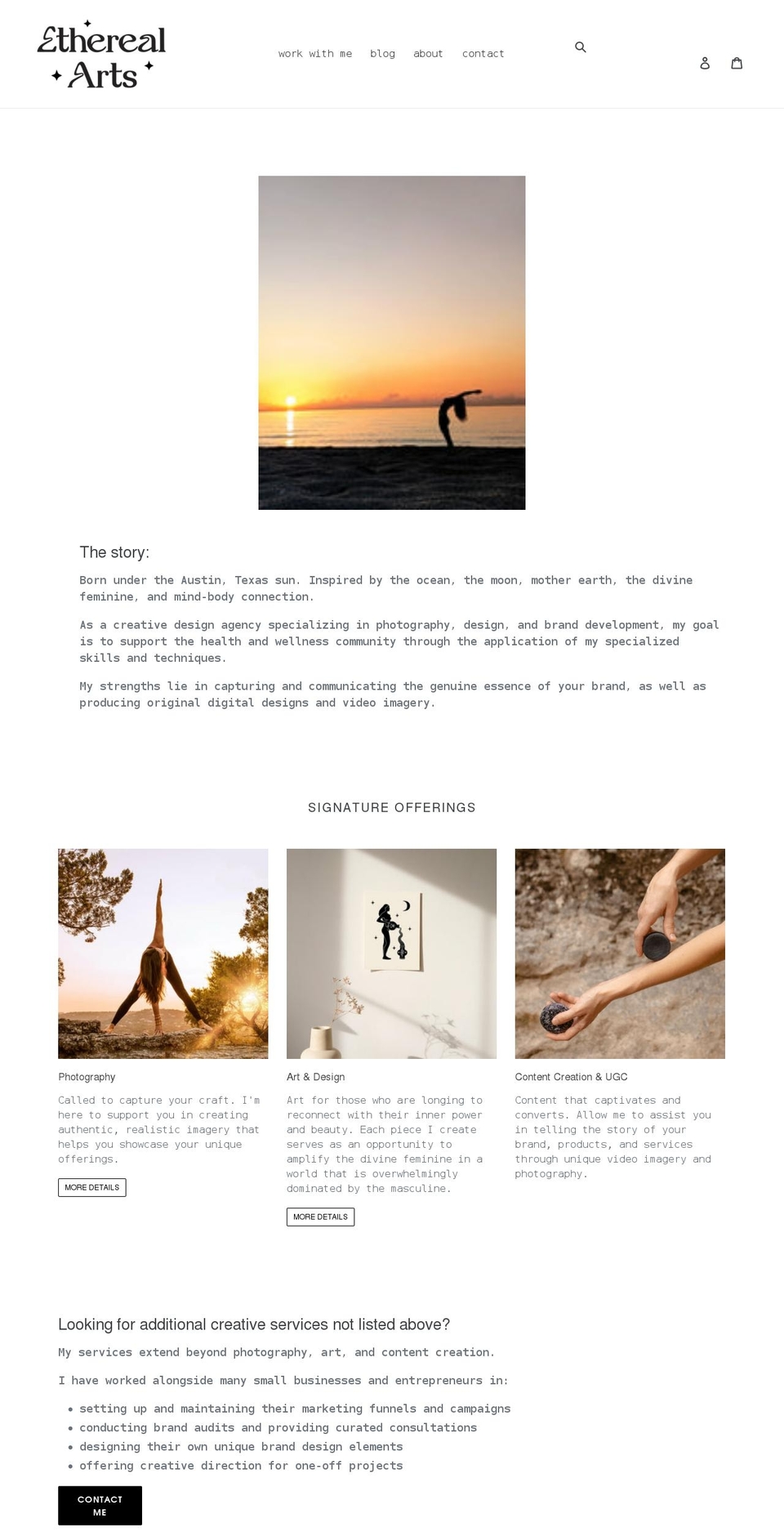 darlinmarketing.com shopify website screenshot