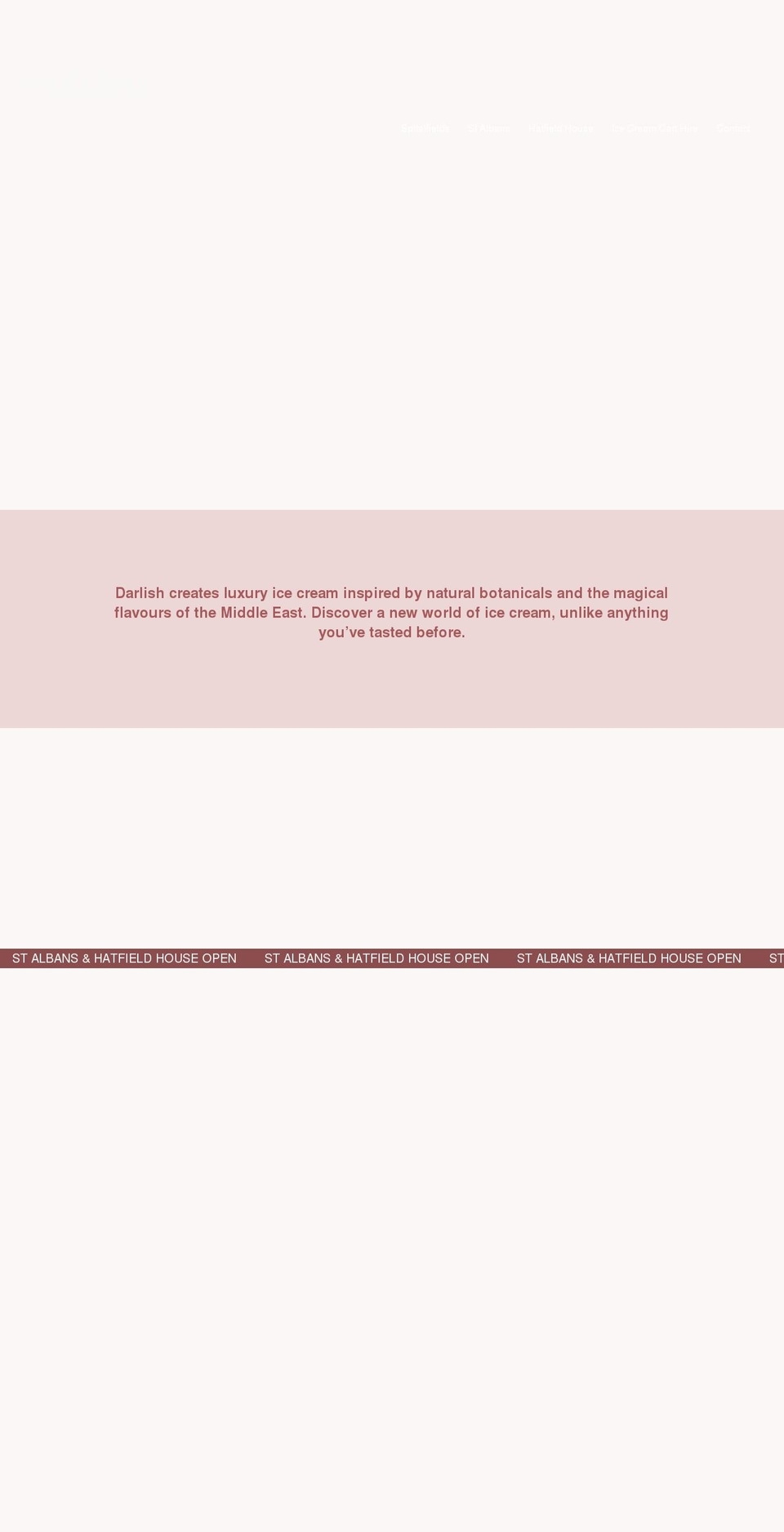 darlish.com shopify website screenshot