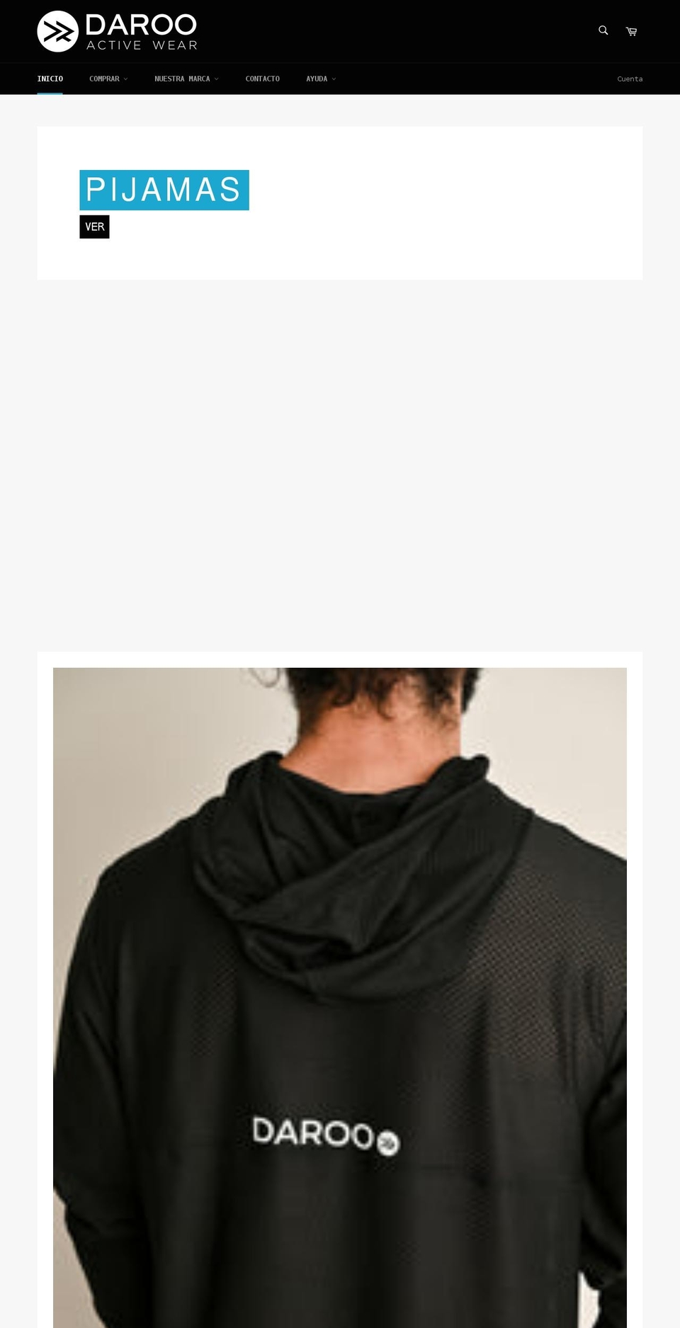 darooactivewear.com — Shopify storefront screenshot