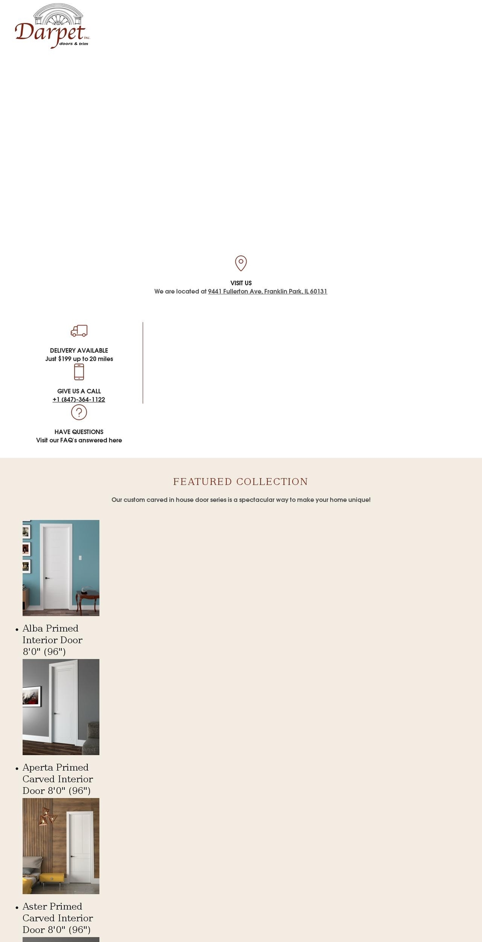 darpet.com shopify website screenshot