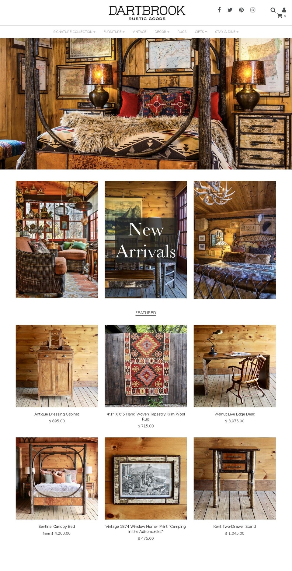 dartbrook.myshopify.com shopify website screenshot