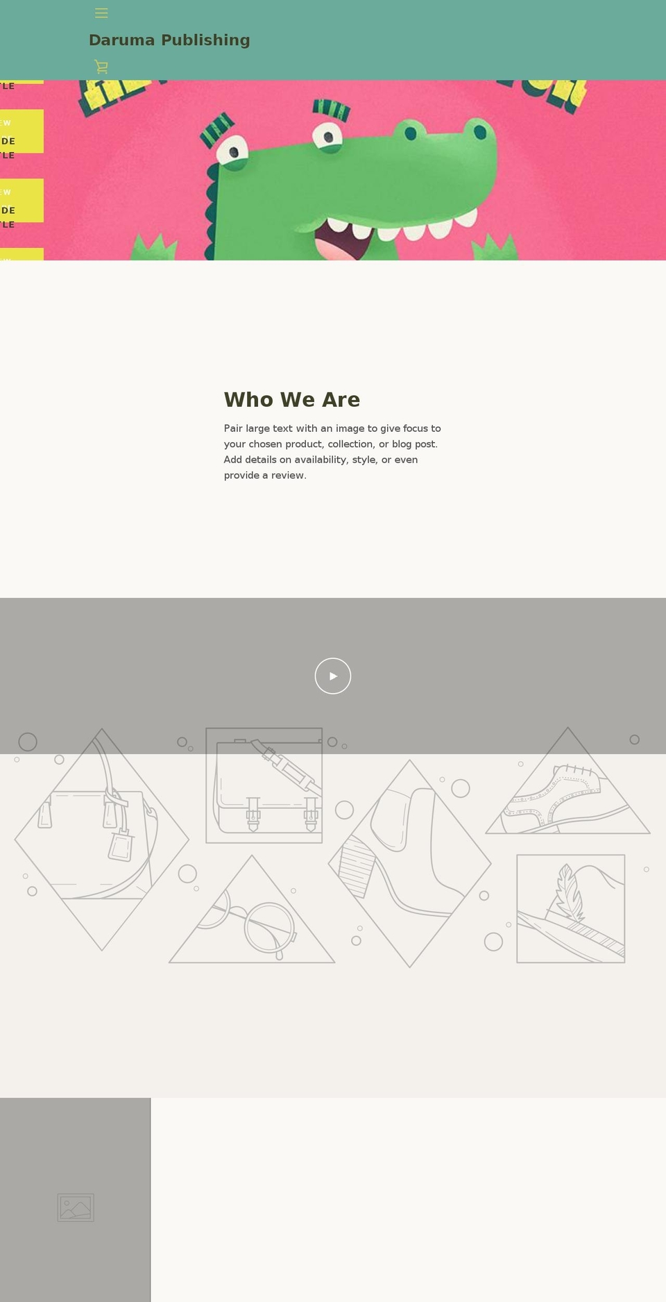 darumapublishing.com — Shopify storefront screenshot