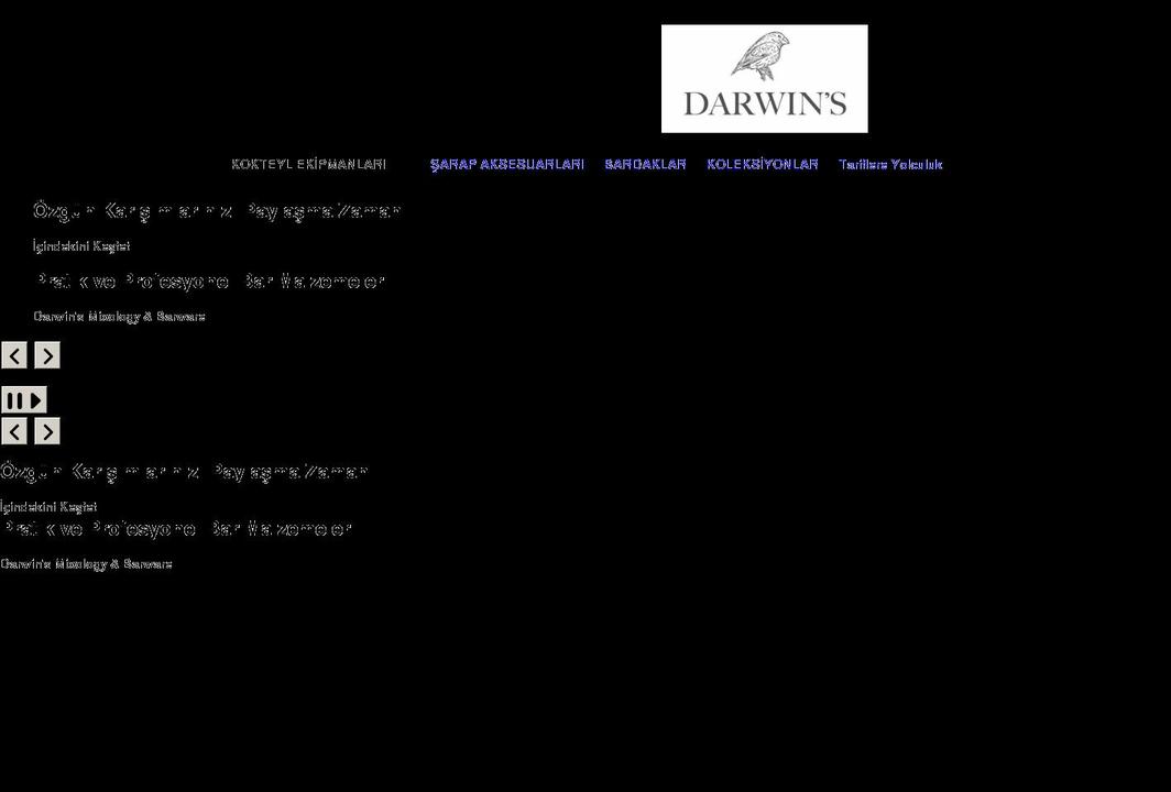 darwinsmixology.com shopify website screenshot