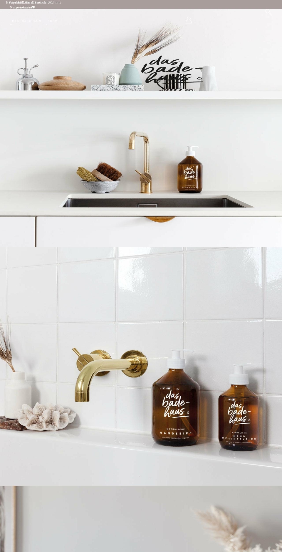 dasbadehaus.com shopify website screenshot