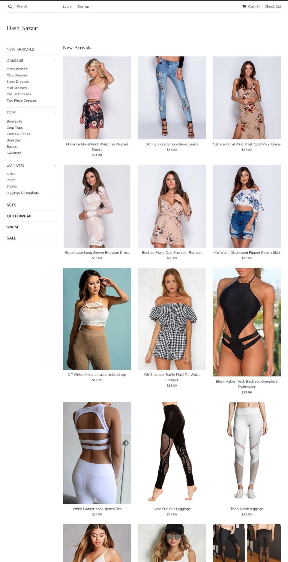 dashbazaar.net shopify website screenshot